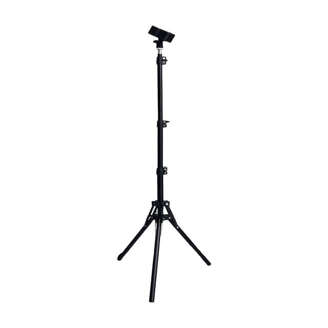 Soporte ajustable para secador de pelo manos libres de 35 cm cm, trípode antideslizante para baño, soporte giratorio de .