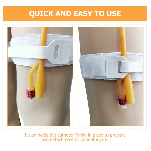 2Pcs Professional Catheter Fixators Convenient Catheter Leg Straps