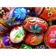 thumbnail image 4 of Polish Easter Handpainted Wooden Eggs (Pisanki), Set of 12 in Protective Box, 4 of 7