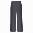 thumbnail image 4 of Ccpelsie Girls Straight Leg Casual Pants Baggy Fit Lounge Sweatpants Elastic Waist Soft Joggers with Pockets Spring Everyday Wear(A01-Dark Gray,10-12 Years), 4 of 7