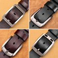 thumbnail image 4 of 2025 Cuero genuino para hombres Hebilla de alta calidad Jeans Cinturones casuales de piel de vaca Cinturón de vaquero de negocios Diseñador de moda masculino 2022Nuevo, 4 of 4