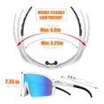 thumbnail image 4 of Gafas de sol polarizadas para ciclismo Living out your qool time 117, 4 of 9