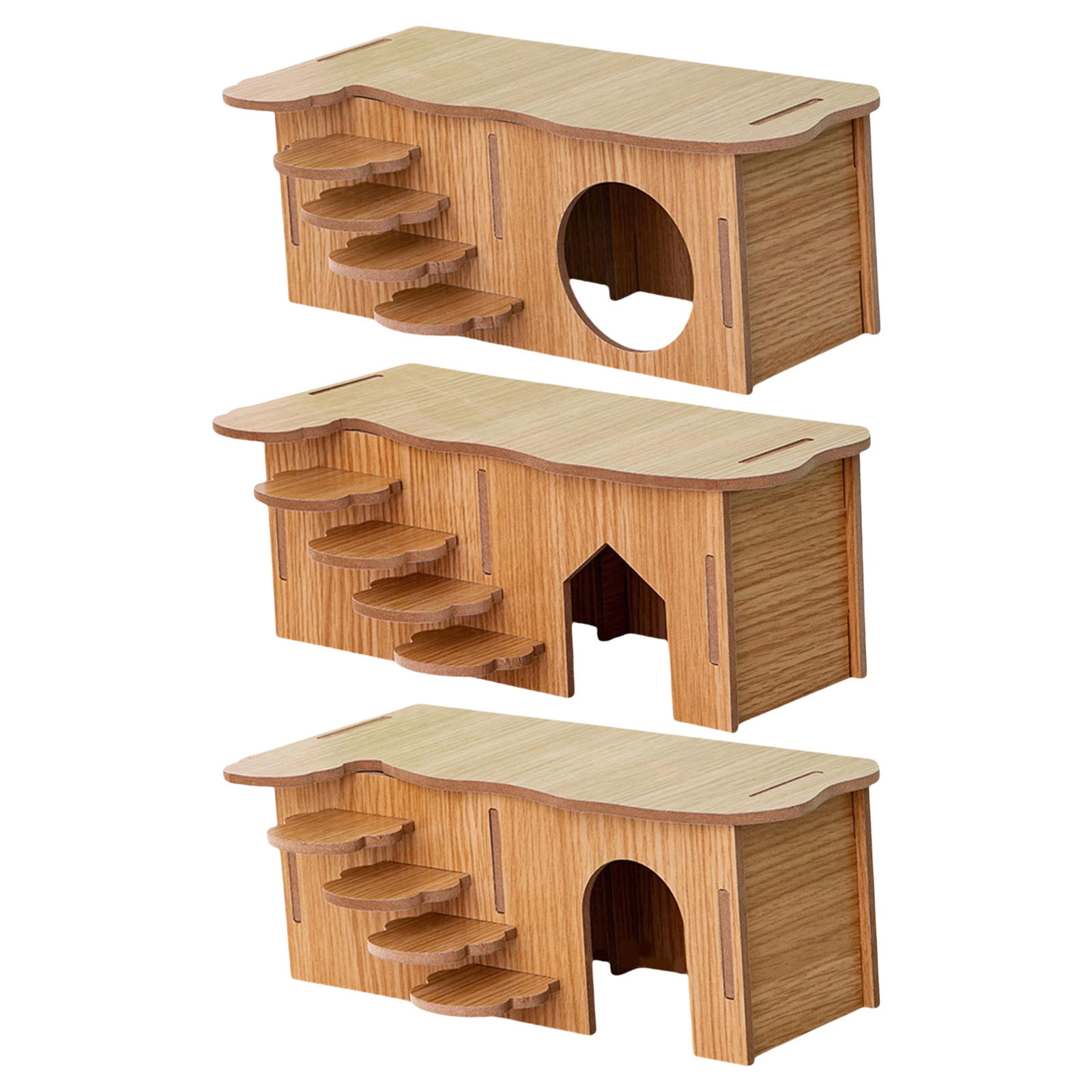 Natural Habitat for Hamster Indoor Small Pet Comfort Climbing Cave for Active Pet Chewing Cave