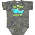 thumbnail image 3 of Inktastic My Yaya Loves Me Cute Narwhal Boys or Girls Baby Bodysuit, 3 of 5