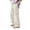 Beige, variant on Girls Wide Leg Casual Straight Cargo Pants Girls Pants for Girls 4-14 Years Distinctive Patch Pockets Stylish Casual Trousers with Practical Detailing for Everyday Wear