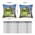 thumbnail image 2 of My Singing Monsters Square Pillow Case Pillow Holder Soft Decorative Pillow Sham Cushion Cases Pillowcase 12"X12", 2 of 7