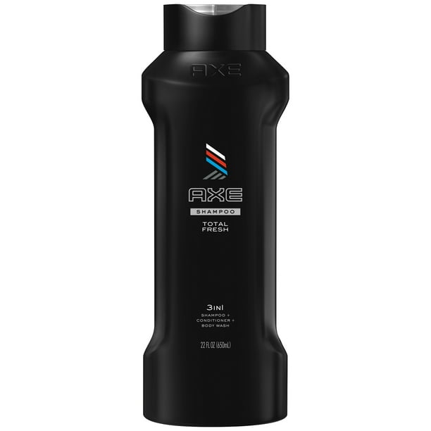 AXE 3 in 1 Shampoo, Conditioner & Body Wash Total Fresh 22 oz - Walmart
