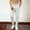 White, variant on Mens Slim-Fit Wrinkle-Resistant Flat-Front Chino Pant with pockets
