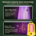 thumbnail image 3 of Trampa para mosquitos recargable por USB, trampa para moscas para insectos para exteriores e interiores, linterna LED, 3 of 6