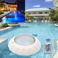 thumbnail image 3 of 12V 38w Pool Light Underwater Color-Change Led Lights, Submersible Led Lights with Remote, RGB Lp68, 108 Light Beads for Inground Pools, Water Features, 3 of 29