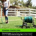 thumbnail image 5 of Yard Butler 4 Wheel Heavy Duty Steel Hose Truck Holds 400 Feet of Hose, 5 of 12