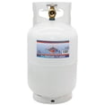 thumbnail image 1 of Tanque de Propano Flame King de Acero 10 lb con Válvula OPD Blanca, 1 of 7