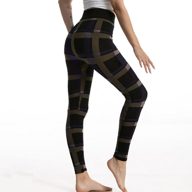 Tartan running shop leggings