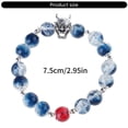 thumbnail image 5 of Osdhezcn Versatile Glass Beads Handchain Cosplay Bracelet Unisex Bangle Decoration Stylish Wrist Chain Accessories Gifts, 5 of 8