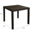thumbnail image 2 of Mesa de Comedor Tipo Rattan Elly Decor ED-MDR01 72x80x80 cm, 2 of 7