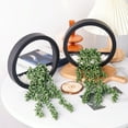 thumbnail image 5 of 2 Pack Artificial Succulents, Faux Succulent Plants in Black Boho Farmhouse Decorative Pots for Home Indoor Tabletop Decor, 5 of 5