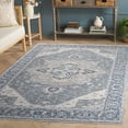 thumbnail image 2 of SAFAVIEH Sutton Winthrop Medallion Area Rug, Grey/Navy, 2'6" x 4', 2 of 8