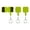 Green, variant on MOMOJIA Safe Fishing Hook Tying Tool with Protective Cover for Beginner and Anglers