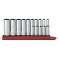 thumbnail image 2 of 1/4" Drive Deep Socket Set, SAE, 10pcs GEARWRENCH 80309D, 2 of 2