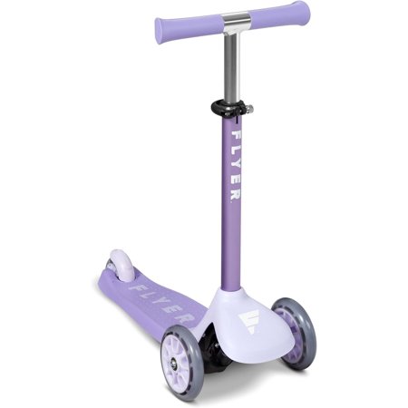 Flyer Glider Jr., Lean to Steer Toddler Scooter, Pink, for Kids Ages 2-5 Years