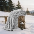 thumbnail image 2 of Joyfy Soft Grey Leopard Fleece Throw Blanket 50x60 Inches, 280GSM Cozy Cute Blanket for Couch - Aesthetic Home Room Decor and Gift for Women, Mom, Girls, 2 of 8