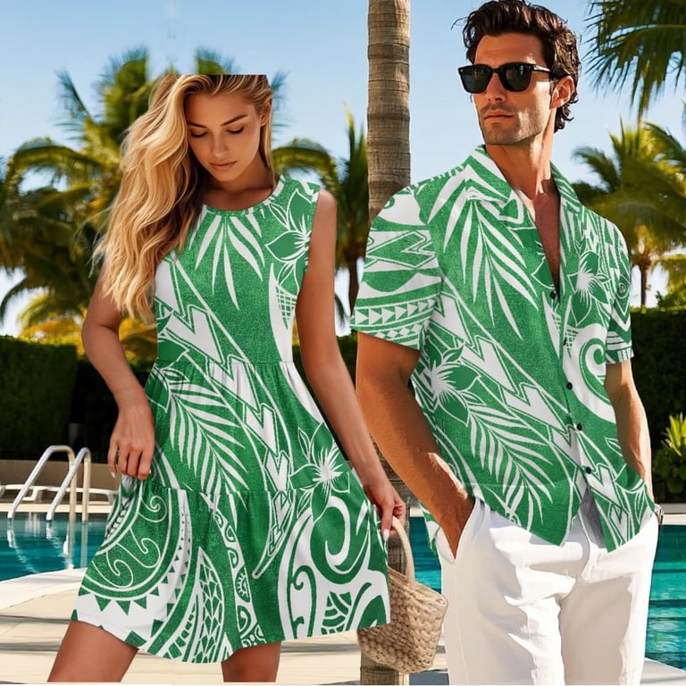 green dress couple outfit Emerald Green Dress Couples