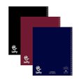 thumbnail image 1 of Cuadernos con espiral Roaring Spring Lefty 3 paquetes 11'x9' 100 hojas rayadas colores surtidos, 1 of 3