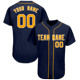 thumbnail image 1 of Camiseta de béisbol personalizada para hombres, mujeres y jóvenes, ropa de calle bordada con nombre, número y logotipo del equipo, estilo Hip Hop, para exteriores, interiores, tamaño grandeMen L&CHINA Gao Jinjia LED, 1 of 2