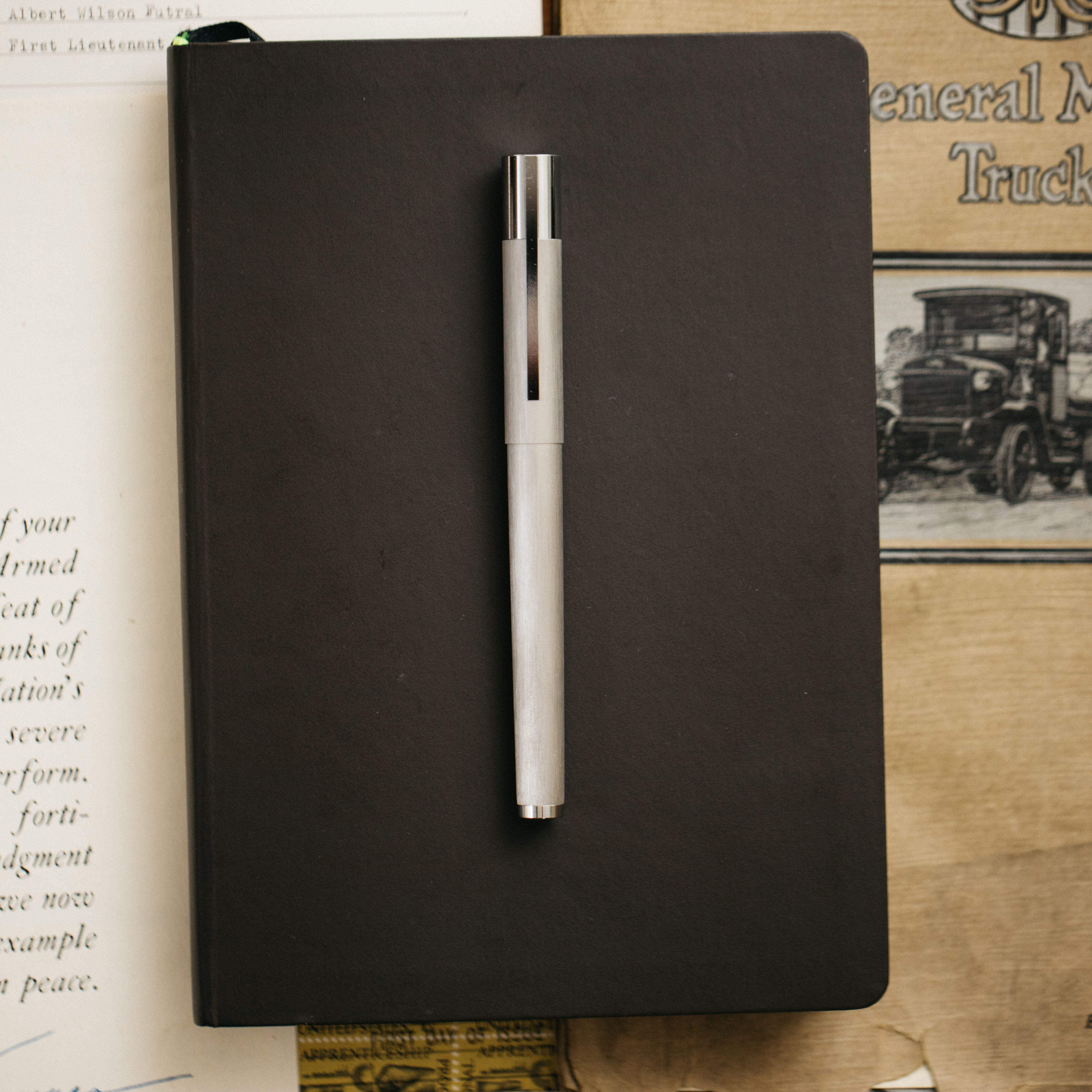 Lamy Scala Brushed Fountain Pen - Fine