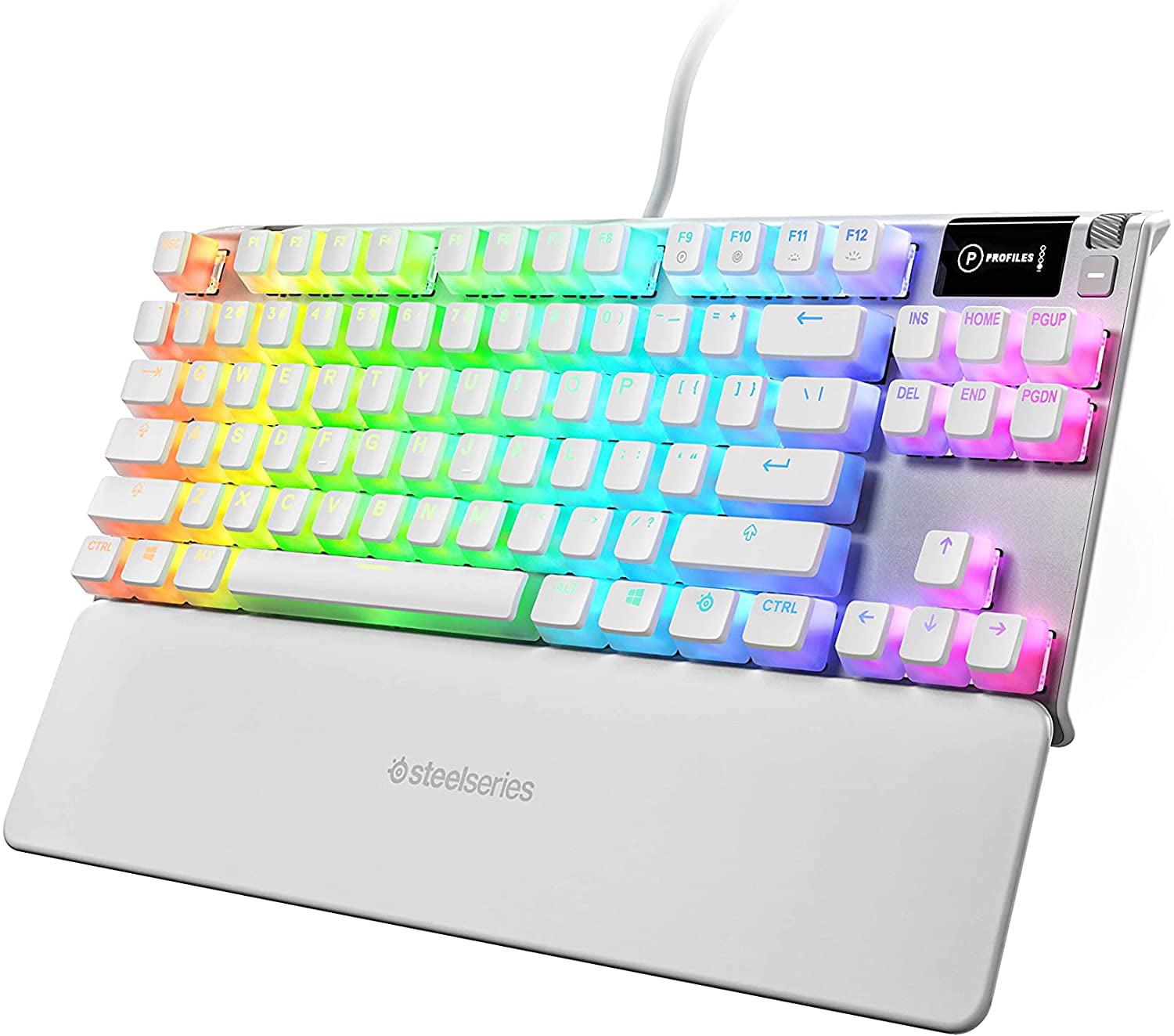 SteelSeries Apex 7 Mechanical Gaming Keyboard Ghost Used - Walmart.com