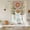 Light Beige Light Yellow, variant on Colorful Daisy Floral Balloon Curtains for Living Room/French Door, Spring Flowers Botanical Leaves Rustic Tie Up Curtains 63 Inch Length Energy Saving Kitchen Curtains Shades for Windows 42"x63"