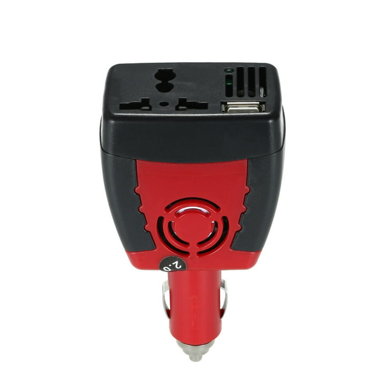 150w DC 12V to AC 110v Inverter Auto Voltage Converter Car Power Inverter Adapter with Cigarette Lighter
