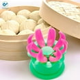 thumbnail image 2 of Deago 2 Pack Steamed Stuffed Bun Making Mold Ravioli Pastry Pie Steam Bun Dumpling Maker Mould Cooking Tool Sets (Green), 2 of 10