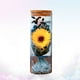 thumbnail image 3 of Botella de flores preservadas, botella de flores de jabón luminosa, regalo de cumpleaños, decoración de flores (girasol amarillo), 3 of 6