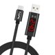 thumbnail image 5 of Voltaje de carga rápido / cable de de sincronización micro USB LED actual Cable de 1 teléfono Android Baoblaze Cable USB trenzado de nylon, 5 of 8
