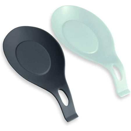 

Silicone Spoon Rest Cooking Utensil Heat Resistant Spatula Holder Rest for Kitchen