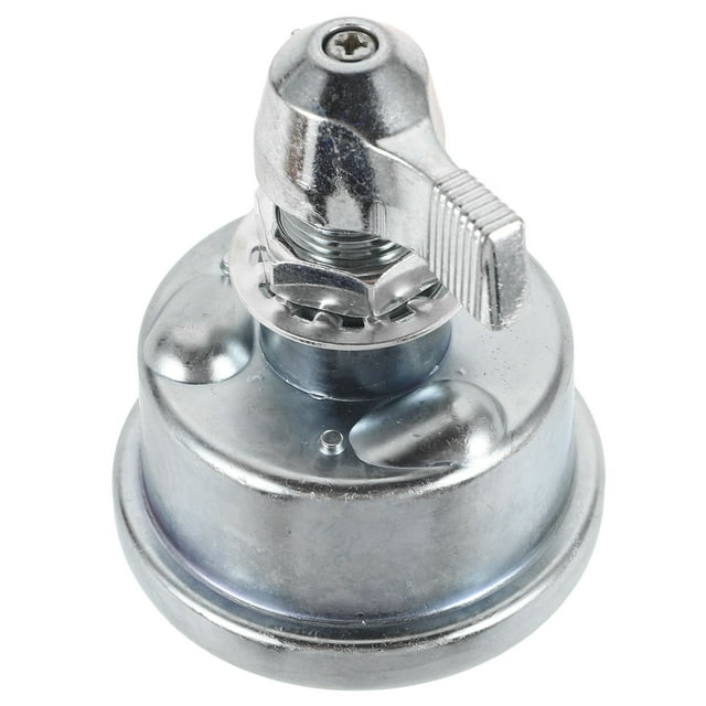 OUNONA Interruptor De Corte De Batería 12V Para Vehículo Con Resistente En Color Plateado