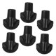 thumbnail image 5 of unbranded 6Ud Protectores De Pies Para Bolsa De Golf En Caucho Negro Para Reparación Y Uso, 5 of 8