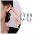 thumbnail image 2 of Pendientes de estrella para mujer, perfectos para cumpleaños, bodas y San Valentín, ideales para el día a día y ocasiones especiales, 2 of 8