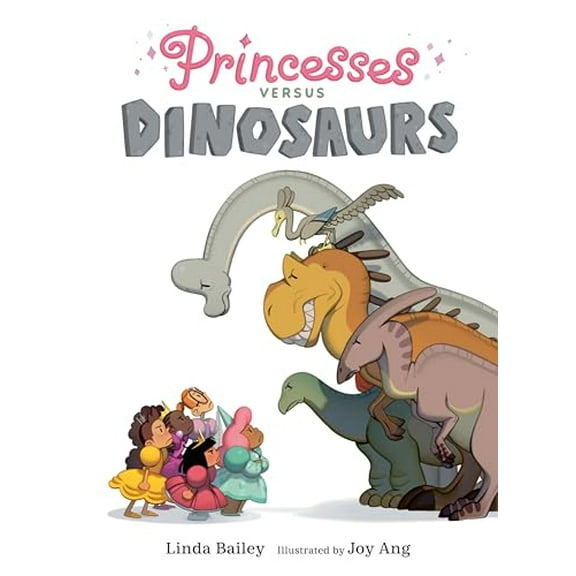 Pre-Owned Princesses Versus Dinosaurs (Hardcover) 0735264295 9780735264298