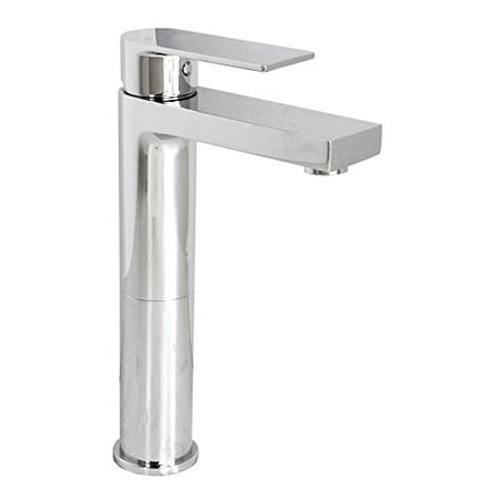 - Contempo Living Inc Adrian Style Polished Chrome Solid Brass Single Hole Lever Bathroom Vanity Lavatory Faucet