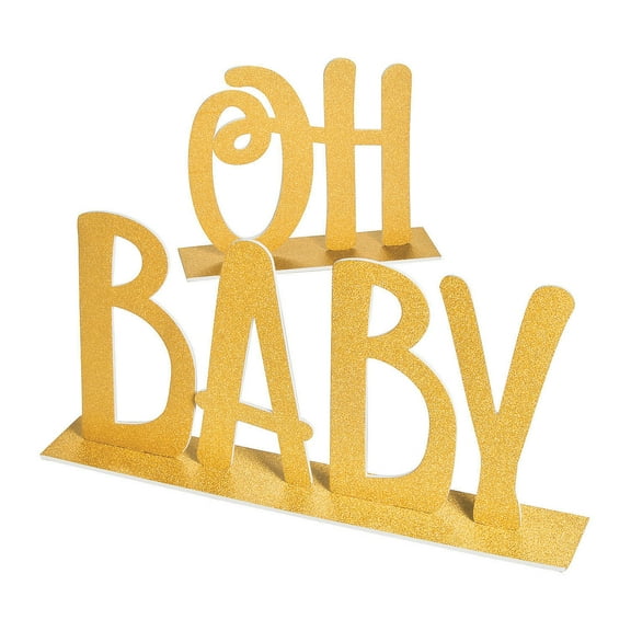 "Oh Baby" Centerpiece - Party Decor - 1 Piece