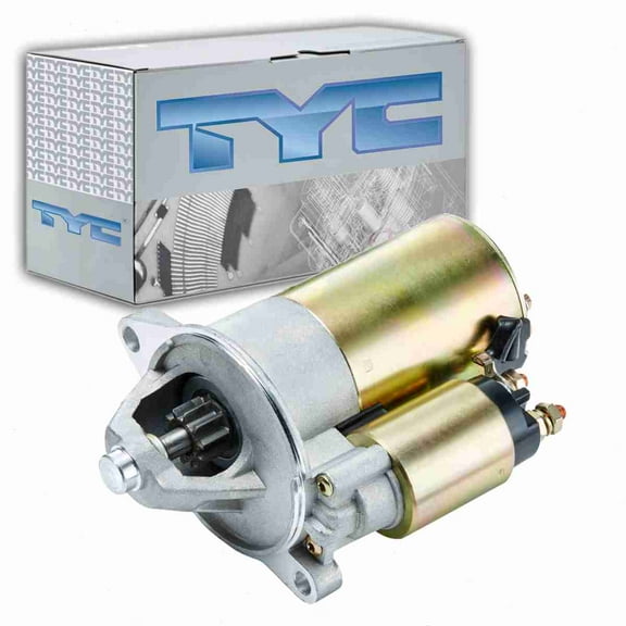 TYC Starter Motor compatible with Ford E-150 Econoline 4.2L V6 1997-2001