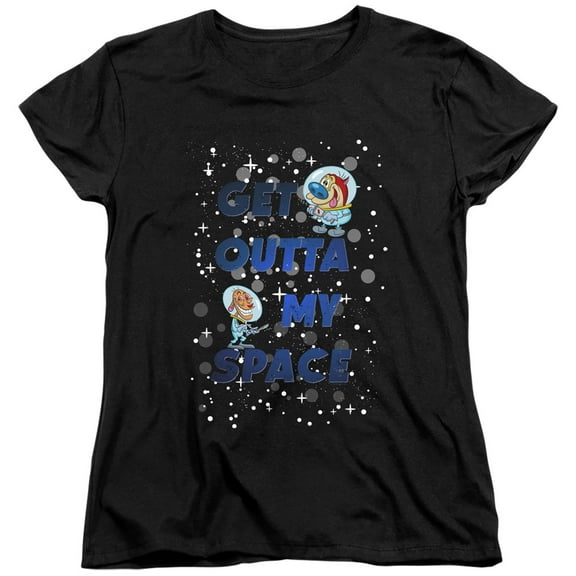 Ren And Stimpy Get Outta My Space Women's T Shirt