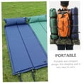 thumbnail image 3 of Luxshiny Inflatable Sleeping Mat Wear Resistant Portable Camping Pad Convenient Outdoor Sleep Accessory, 3 of 8