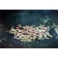 thumbnail image 3 of Wuestenhagen, Dirk 18x13 Black Modern Framed Museum Art Print Titled - Waterlilies, 3 of 5