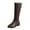 Brown, variant on Taqqpue Women Knee High Boots,Women's Knee High Boots Fashion Sole Tall Riding Boots Comfortable Stretch Calf Dress Long Boots