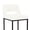 Beige/Black Leg, variant on ClinQ Counter Height Bar Stools Set of 1, Hollow Back Kitchen Island Barstools, Upholstered Faux Leather Counter Stools with Metal Frame, Beige