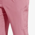 thumbnail image 7 of Men's Jogger Pants Sets 2 Piece Professional Stretch Scrubs Short Sleeve Multi Pockets Crewneck Top and Pant Suit (2XL, Pink), 7 of 7