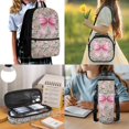 thumbnail image 2 of Aplkyhs Green Camo Pink Bow School Backpack Set of 4 with Lunch Bag Pen Bag Set Bottle Sleeve for Girls Boys Multifunctional Pencil Case Suitable for Elementary Middle School High, 2 of 7